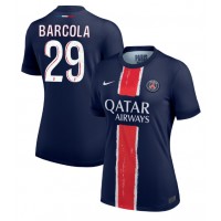 Maglie da calcio Paris Saint-Germain Bradley Barcola #29 Prima Maglia Femminile 2024-25 Manica Corta